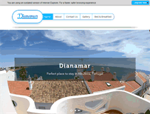 Tablet Screenshot of dianamar.com